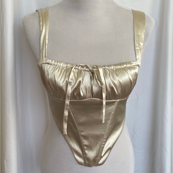 Ivory Corset Top - Picture 1 of 1